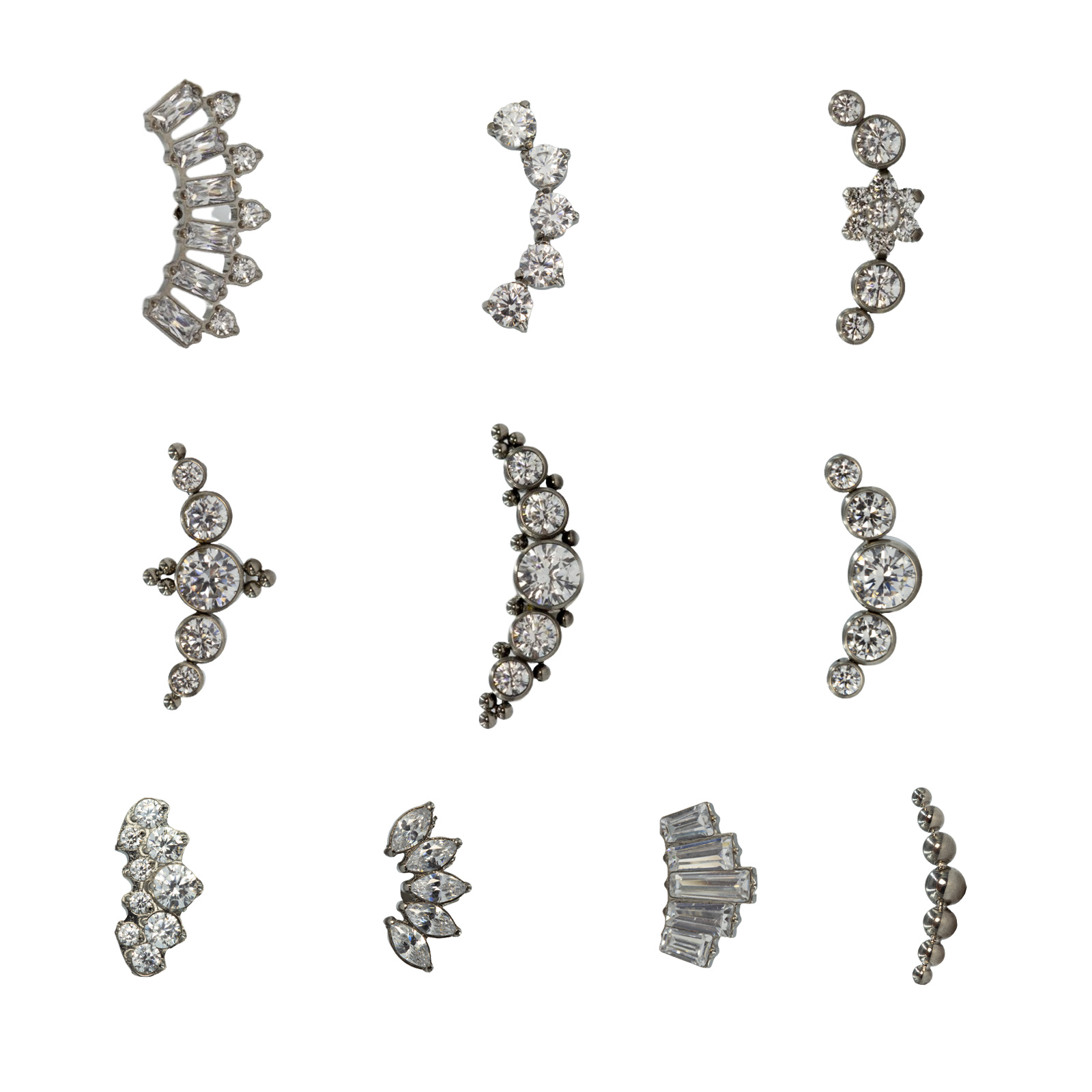 Body Jewelry Implants - 16 г имплантат из титана ASTM