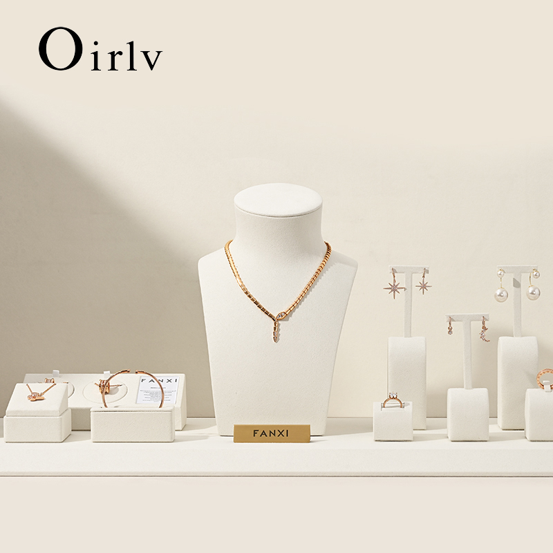 Body Jewelry Display - Oirlv бежевая подставка для ювелирных изделий