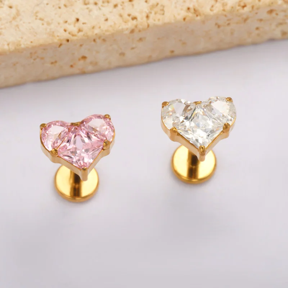Серьга-гвоздик из титанового с – обзор и цена Body Jewelry Implants