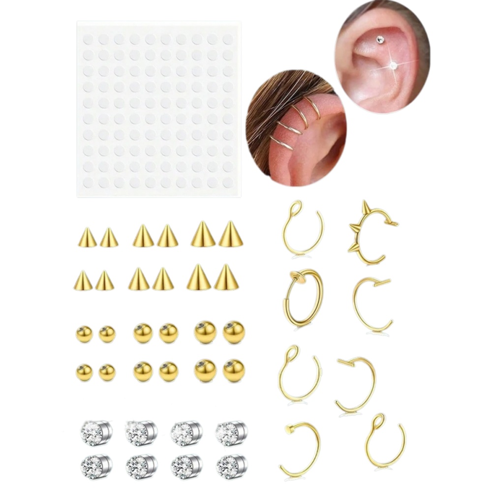 Имитация пирсинга носа и септу – обзор и цена Body Jewelry Piercing