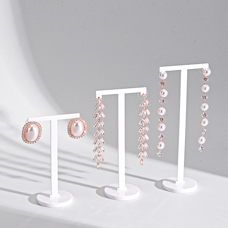 6 шт. акриловый черный/белый Т – обзор и цена Body Jewelry Display